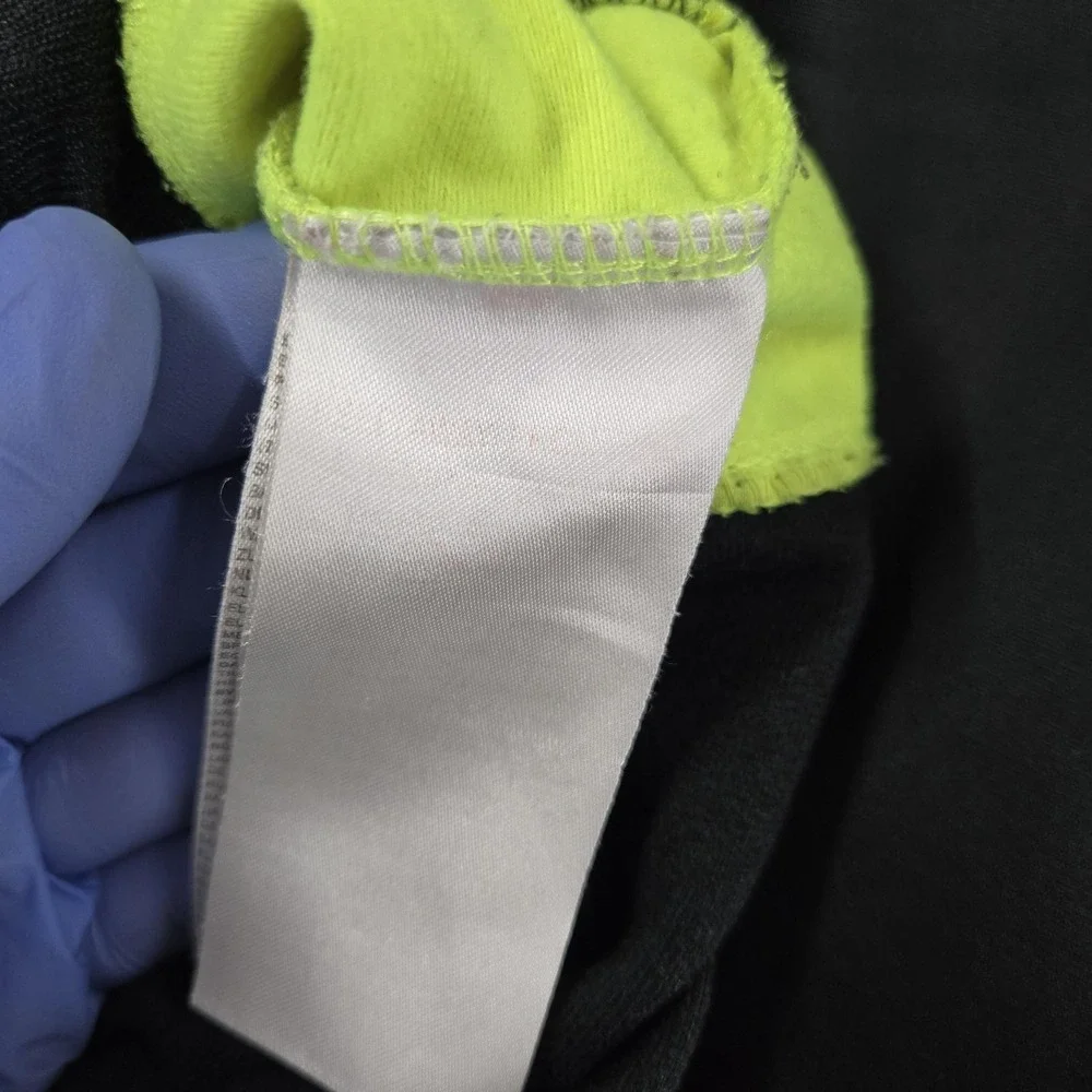 Jordan Track Jacket Youth 10-12 Black Green Full Zip‎ Colorblock Jumpman Logo
